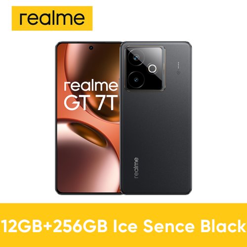 Imagen de realme GT 7T Smartphone 5G 2025 New MediaTek 8400-MAX 7000mAh Titan Battery 120W Ultra Charge 6.8'' 120Hz Display Global Version