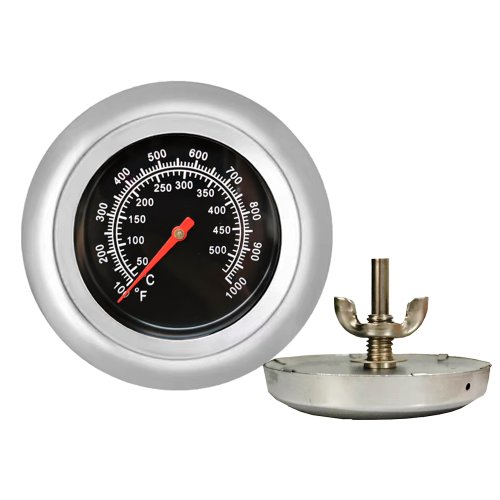 Imagen de Termómetro Digital para Barbacoa y Parrilla de Acero Inoxidable, Rango 50-500°C, Ideal para Cocinar Carne, Asados y Preparaciones en Horno o Estufa