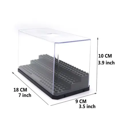 Image de Vitrine Acrylique Empilable pour Figurines et Blocs de Construction