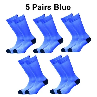 Image de Chaussettes de Cyclisme Homme - 5 Paires Respirantes & Performantes