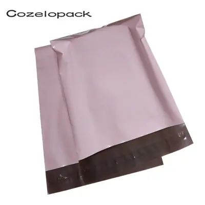 Image de Sac Postal Rose Clair Auto-Adhésif - Lot de 10