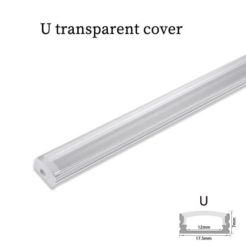 U cubierta transparente