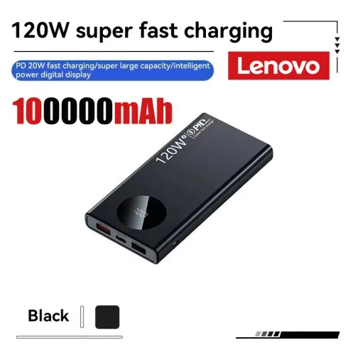 Zwart 100000mAh