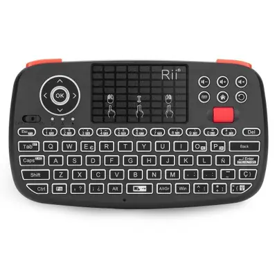 Image de Clavier sans fil tactile rétroéclairé avec souris
