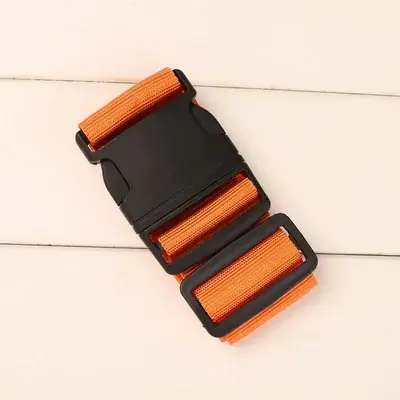 Image de Sangle de Bagage Réglable 2m - Ceinture de Sécurité pour Valise