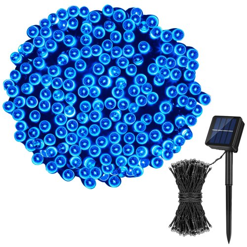 Immagine di Lucine da esterno ad energia solare a LED in plastica IP65 impermeabili 8 modalità di illuminazione per la decorazione di nozze di Natale