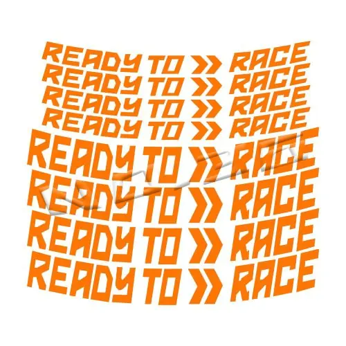 Image de Autocollants Rayures Jantes Moto pour KTM Duke