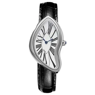Image de Montre Homme Cuir Tendance & Résistante à l'Eau