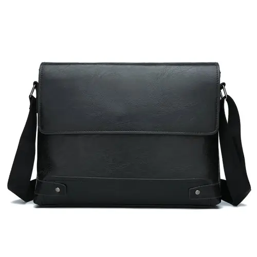 Image de Sac Bandoulière Homme Cuir Rétro - Style Business & Décontracté