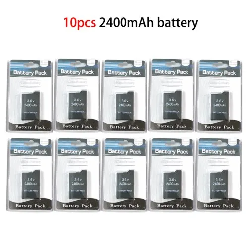 10PCS 2400mAh