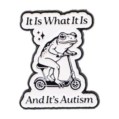 Image de Broche grenouille drôle - Accessoire fun et original