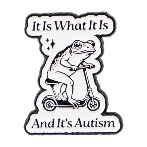 Image de Broche grenouille drôle - Accessoire fun et original