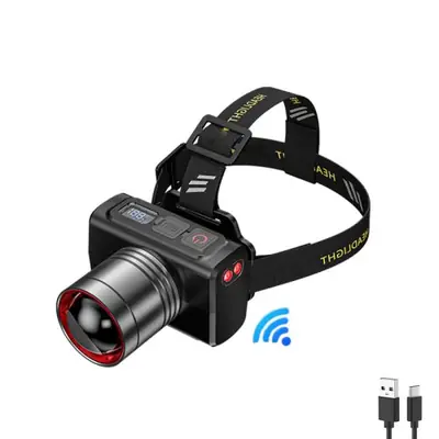Image de Phare LED Rechargeable Ultra Lumineux - Zoom & Étanche