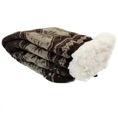 Marrone fiocco di neve