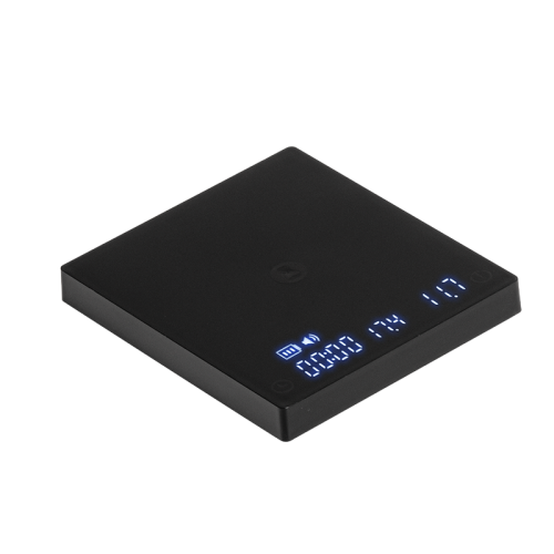 Immagine di TIMEMORE Store Specchio nero Mini nuova bilancia da cucina per caffè espresso con tempo Bilancia digitale leggera USB