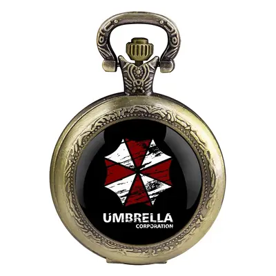 Image de Montre de Poche Vintage Resident Evil - Collier Pendentif