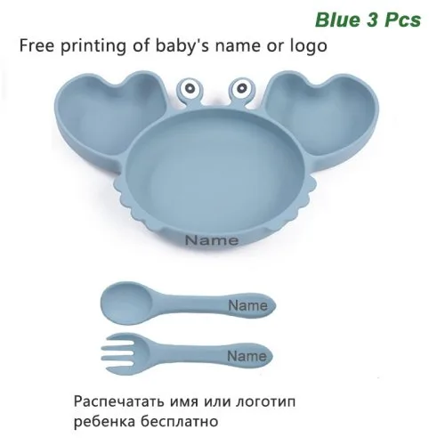 Niebieski krab 3pcs