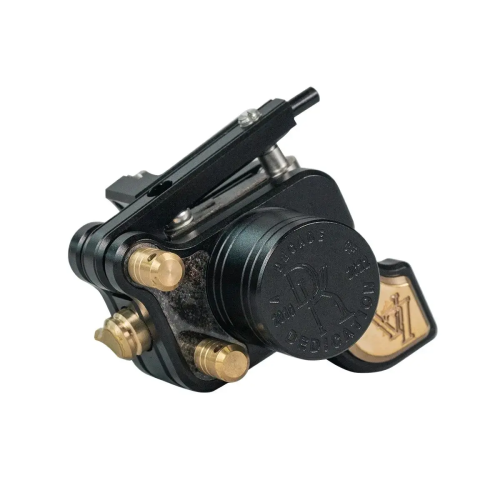 Imagen de Pistola de Tatuaje Profesional con Motor Sin Núcleo Japonés DK V7, Máquina Rotativa de 14000 RPM y Ajuste de Carrera para Tatuadores