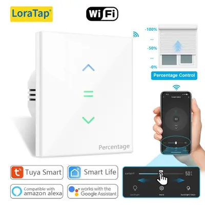 Image de Interrupteur tactile intelligent pour volet roulant