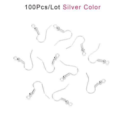 100Pcs Silver