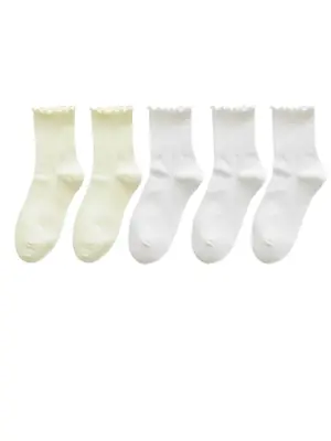 Image de Chaussettes Harajuku à Volants - Style Lolita & JK