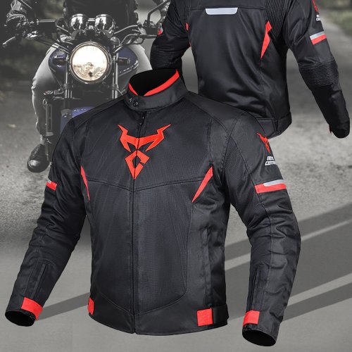 Zdjęcie Lato w ruchu – lekka kurtka motocyklowa dla mężczyzn