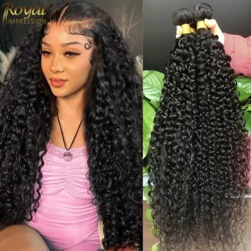 Image de Extensions Cheveux Bouclés Crépus Naturels Remy Brésiliens