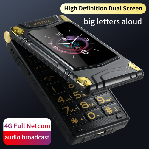 Bild von Yeemi M7 – Robustes Flip-Telefon mit Großtasten & 6800mAh Akku