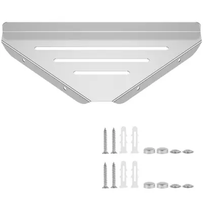 Image de Étagère Salle de Bain Angle Sans Perçage