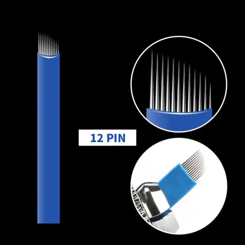 Image de Aiguilles de Microblading 0.2mm - PMU 9 Broches