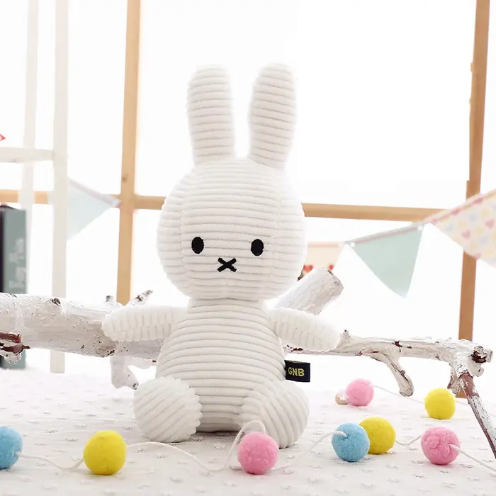 Image de Peluche Lapin Miffy Kawaii - Cadeau Idéal pour Enfants