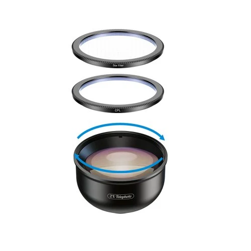 Tele cpl estrella filtro