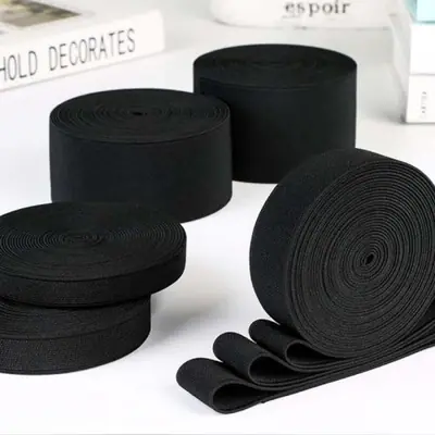 Image de Bandes Élastiques Haute Qualité - Blanc & Noir