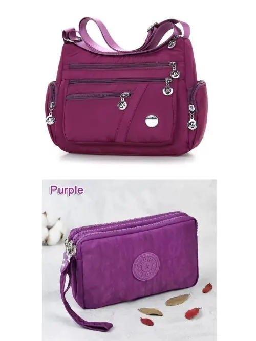 2Pcs ensemble violet