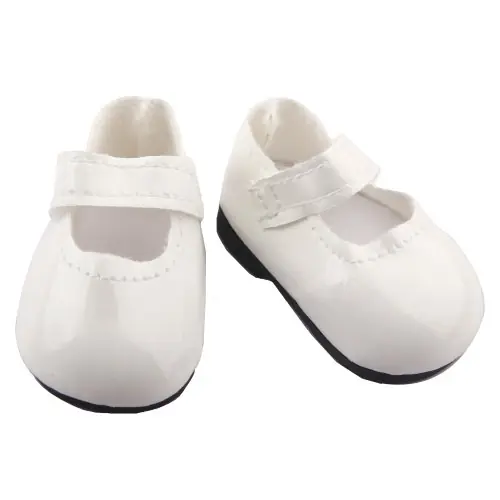 Image de Mini Chaussures en Cuir Brillant pour Poupées 14 Pouces