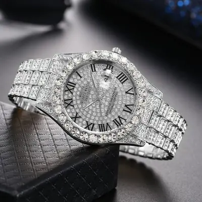 Image de Montre Homme Luxe Acier - Élégance Classique