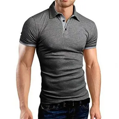 Image de Polo Homme Streetwear Style Anglais - Coupe Décontractée