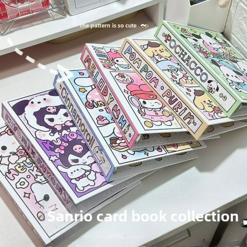 Immagine di Libro di Carte A5 Collezione Sanrio con Guscio Rigido e Fogli Mobili – Perfetto per Studenti e Appassionati di Cartoon