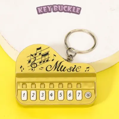 Image de Mini Piano Électronique Porte-Clés - Jouet Musical Créatif