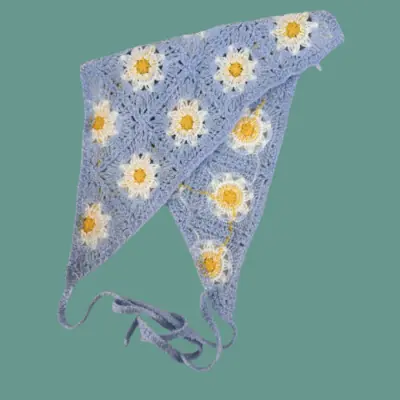 Image de Bandeau Tricoté Fraise - Accessoire de Cheveux Tendance