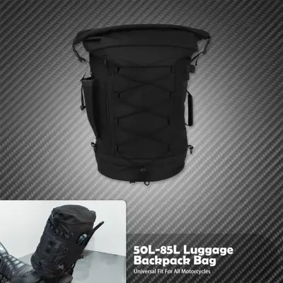 Image de Sac de Bagage Moto 50L-85L - Universel & Extensible