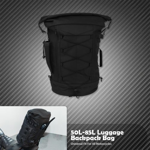 Immagine di Borsa da Moto Espandibile 50-85L – Universale per Sissy Bar