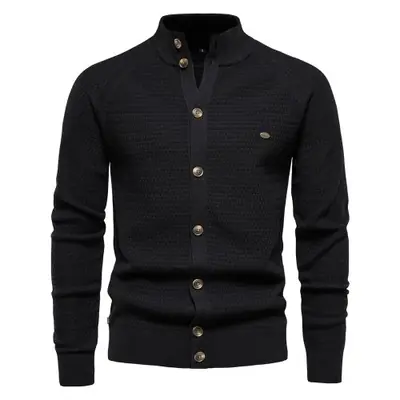Image de Cardigan Homme Coton Col Montant - Hiver 2024