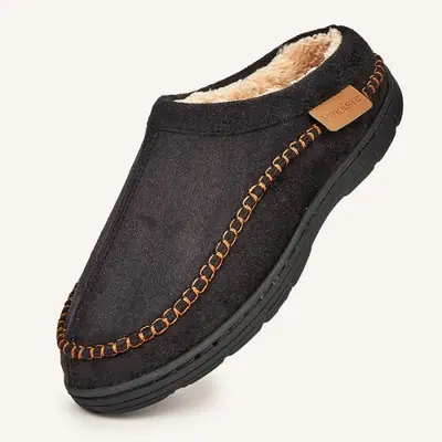 Image de Pantoufles Hommes Confortables Hiver - Doux & Chaud