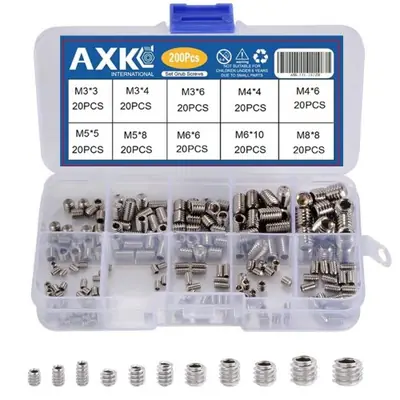 Image de Jeu de Douilles Allen 200 Pièces - Ensemble Complet M3 à M8