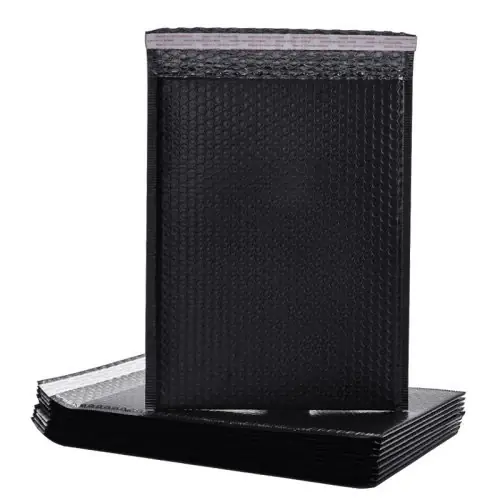 Image de Enveloppes Bulles Noires Auto-Scellantes - Lot de 10