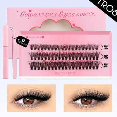 Image de Kit Extensions de Cils DIY Complet - Effet Naturel & Volume