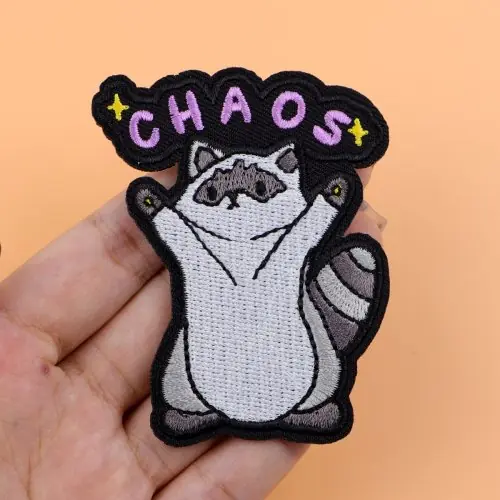 Image de Patch Raton Laveur Mignon - Thermoadhésif pour Vêtements