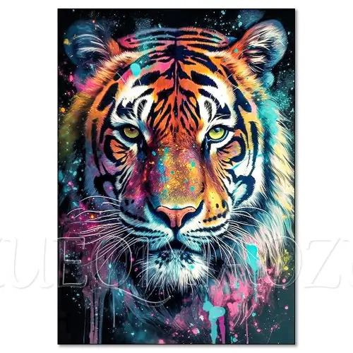 Image de Peinture Diamant Chat, Chien & Cygne - Artisanat Créatif