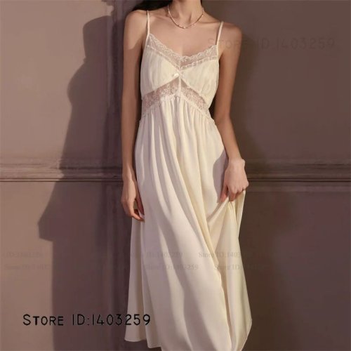 Beige nachtjurk A